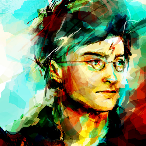 colorful paintings illustrations - Alice X Zhang